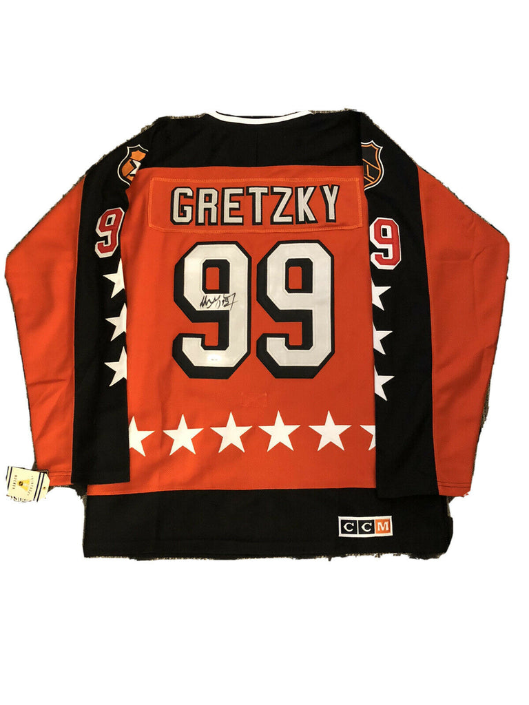 Wayne Gretzky 1980 All Star Autographed Mitchell and Ness Authentic Hockey  Jersey