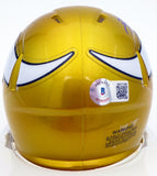 Herschel Walker Autographed Vikings Flash Speed Mini Helmet Beckett WS27098