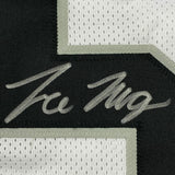 Framed Autographed/Signed Trevon Moehrig 33x42 LV Oakland White Jersey JSA COA