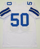 Sean Lee Autographed White Pro Style Jersey- JSA Witnessed Authenticated