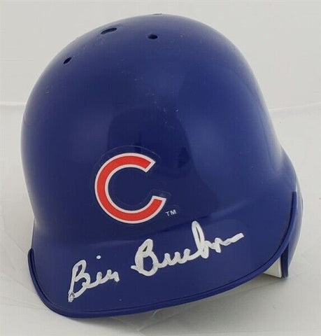 Bill Buckner Signed Chicago Cubs Mini Helmet (JSA COA) 1980 N.L Batting Champion