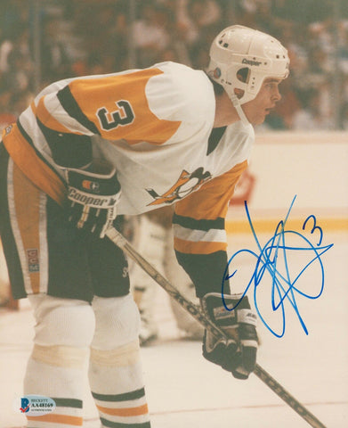 Penguins Jim Kyte Authentic Signed 8x10 Photo Autographed BAS #AA48169