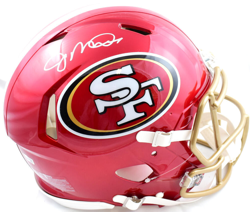 49ers color rush helmet