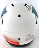 Laviska Shenault Signed Jaguars Authentic Lunar Speed FS Helmet- Beckett W*Black