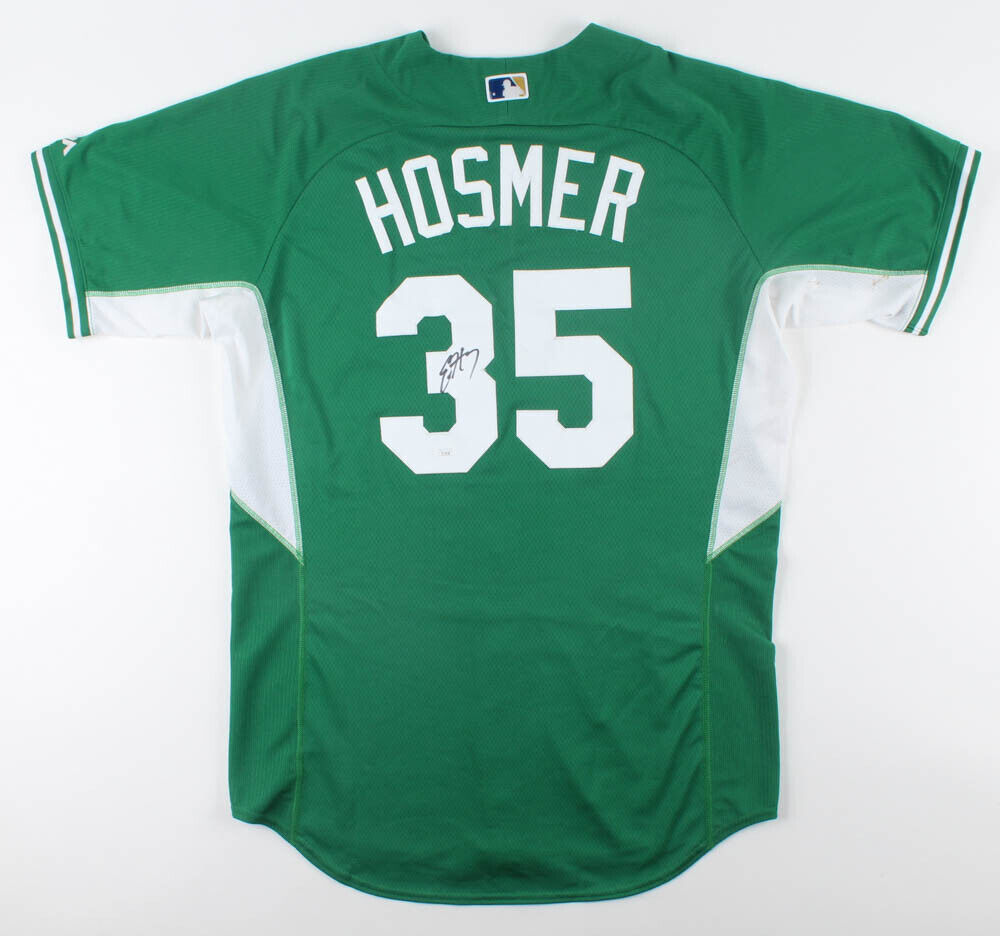 Eric Hosmer Signed Kansas City Royals Majestic MLB Jersey (JSA COA) 20 –  Super Sports Center