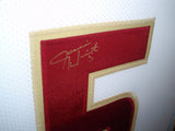 Jameis Winston Signed Florida State Seminoles 35x43 Custom Framed Jersey /JSA