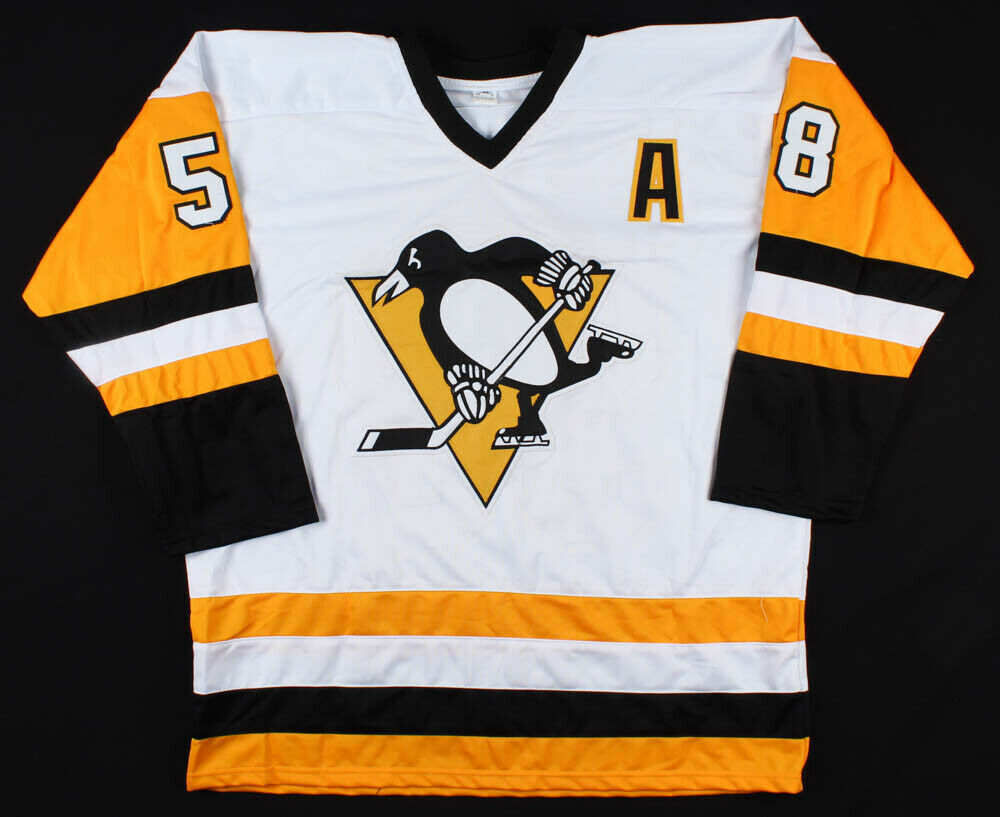 Mario Lemieux Signed Pittsburgh Penguins Jersey.  Autographs, Lot  #44213