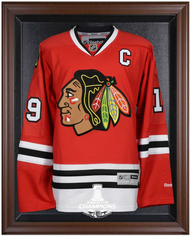Chicago Blackhawks 2015 Stanley Cup Champs Framed Jersey Display Case - Fanatics