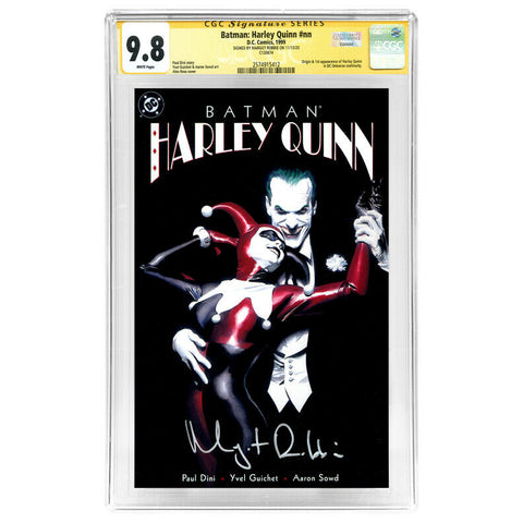 Margot Robbie Autographed 1999 Batman: Harley Quinn #nn CGC SS 9.8 * Origin