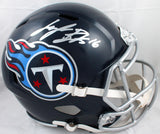 Treylon Burks Signed Tennessee Titans F/S Speed Helmet-Beckett W Hologram
