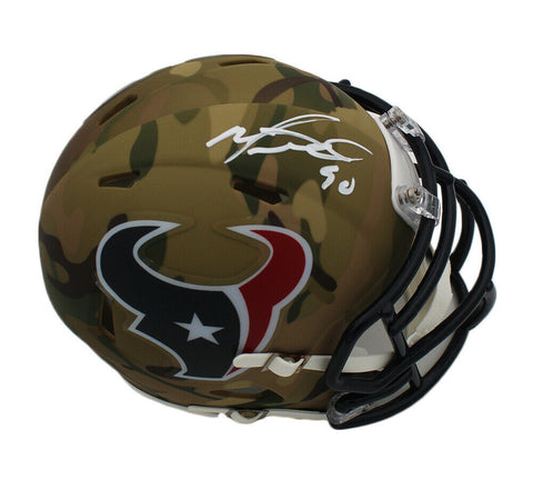 Mario Williams Signed Houston Texans Speed Camo NFL Mini Helmet