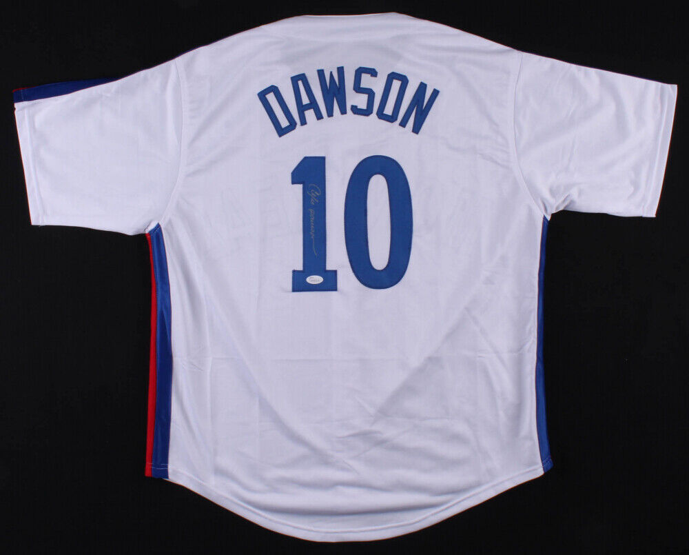 Andre Dawson Signed Montreal Expos Jersey (JSA COA) 1977 NL Rookie of –  Super Sports Center