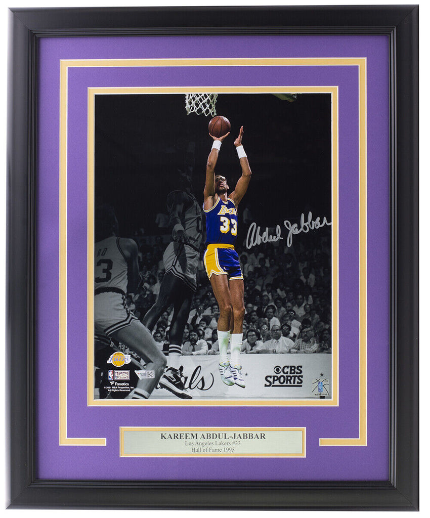 Kareem Abdul-Jabbar Los Angeles Lakers Fanatics Authentic