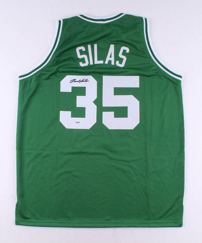 Paul Silas Signed Boston Celtics Nickname Jersey (PSA COA) "Ol' Grizzley Bear"