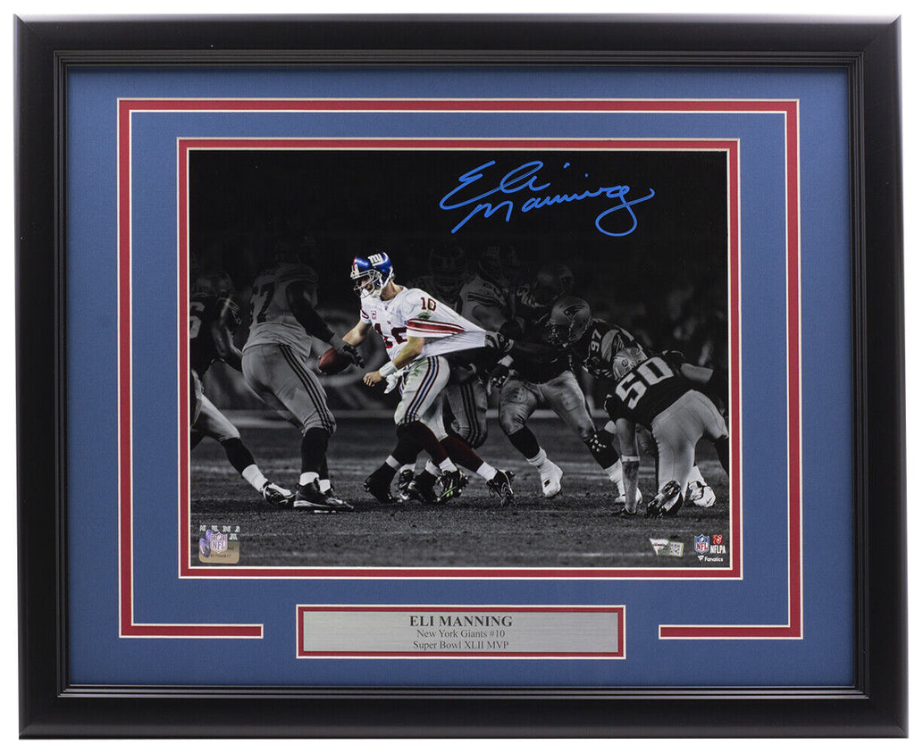 Eli Manning and the Giants Involved in a Game-Used Memorabilia
