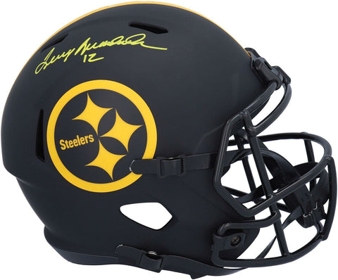 Terry Bradshaw Pittsburgh Steelers Signed Eclipse Alternate Replica Helmet