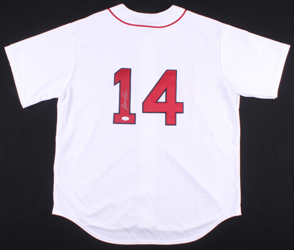Jim Rice Signed Boston Red Sox Custom Jersey (JSA COA) 8xAll-Star