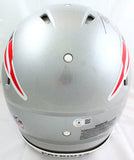 Ty Law Autographed Patriots F/S Speed Authentic Helmet w/HOF-Beckett W Hologram