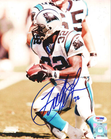 Fred Lane Autographed Signed 8x10 Photo Carolina Panthers PSA/DNA #Q90426