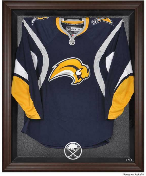 Boston Bruins Fanatics Authentic Brown Framed Logo Jersey Display Case