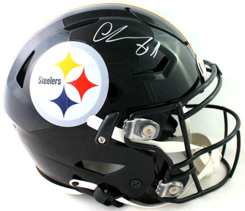 Chase Claypool Signed Steelers F/S SpeedFlex Authentic Helmet - Beckett W Auth