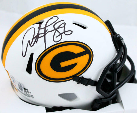 Antonio Freeman Autographed GB Packers Lunar Speed Mini Helmet-Beckett W Holo