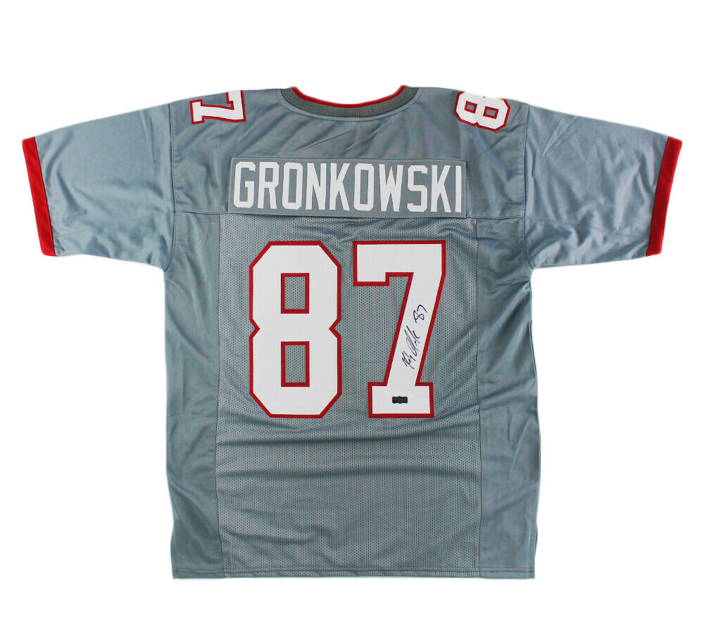 rob gronkowski game worn jersey