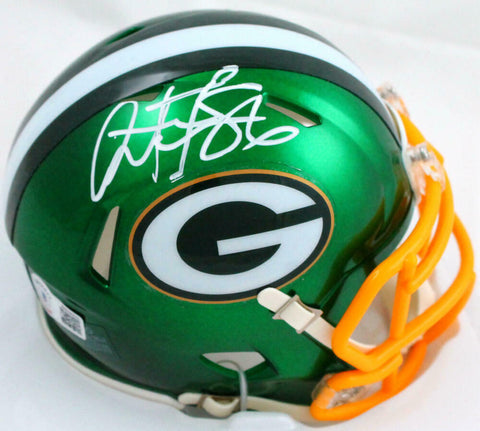 Antonio Freeman Autographed GB Packers Flash Speed Mini Helmet-Beckett W Holo