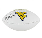 Will Grier Signed West Virginia Mountaineers Embroidered Football