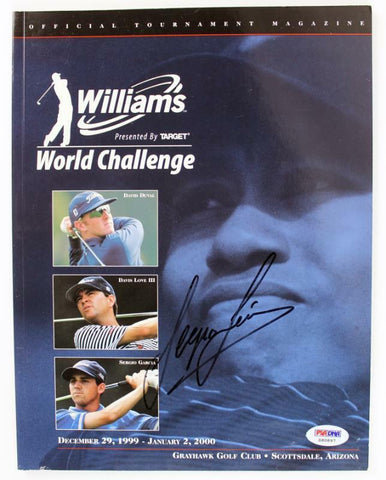 Sergio Garcia Pga Golf Authentic Signed Magazine Autograph PSA/DNA #S80897