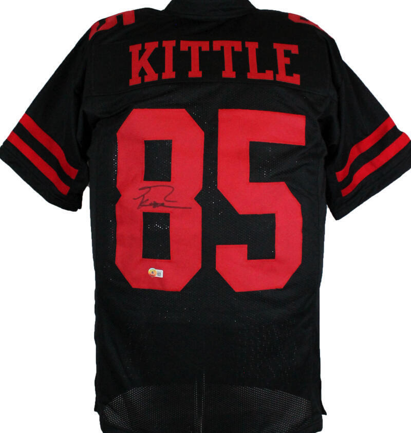 black george kittle jersey