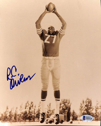 49ers R.C. Owens Authentic Signed 8x10 Photo Autographed BAS