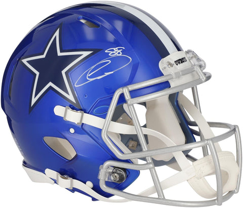 Ceedee Lamb Dallas Cowboys Signed Riddell Flash Speed Authentic Helmet