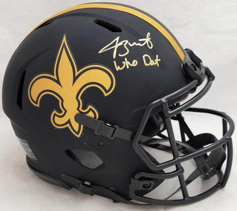 Jameis Winston Autographed Saints Eclipse Full Size Helmet Who Dat Beckett