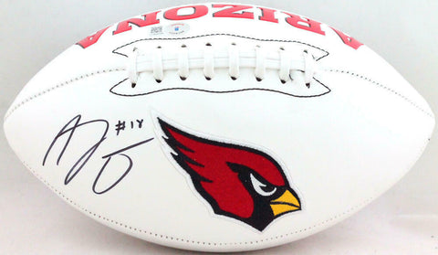 AJ Green Autographed Arizona Cardinals Logo Football- Beckett W *Black