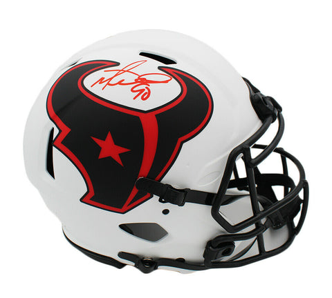 Mario Williams Signed Houston Texans Speed Authentic Lunar NFL Helmet