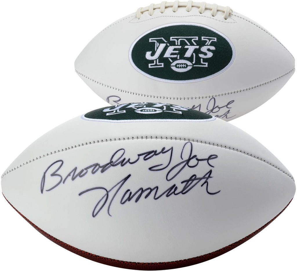 new york jets autographed football