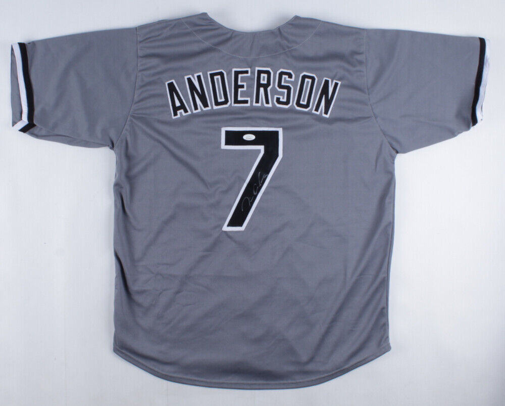 Tim Anderson Signed Chicago White Sox Jersey (JSA) 2019 A.L.