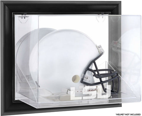 LSU Tigers Black Framed Wall Helmet Display Case Fanatics Authentic Certified
