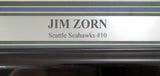 JIM ZORN AUTOGRAPHED SIGNED FRAMED 8X10 PHOTO SEATTLE SEAHAWKS MCS HOLO 123666