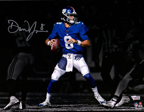 Daniel Jones New York Giants Autographed 11" x 14" Spotlight Photograph
