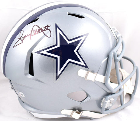 Tony Dorsett Autographed Dallas Cowboys F/S Speed Helmet- Beckett W Hologram