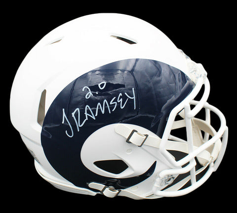Jalen Ramsey Signed Los Angeles Rams Speed Authentic AMP NFL Helmet