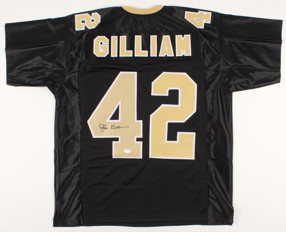 John Gilliam Signed New Orleans Saints Jersey (JSA COA) 4xPro Bowl