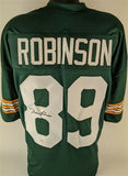 Dave Robinson Signed Green Bay Packers Jersey JSA COA/ 2xSuper Bowl Champ I & II