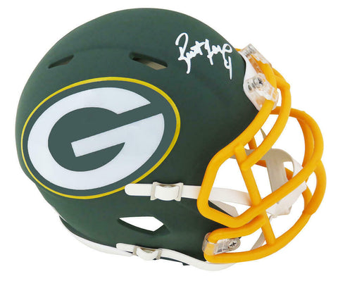 Brett Favre Signed Packers AMP Alternate Series Riddell Mini Helmet - FAVRE Holo