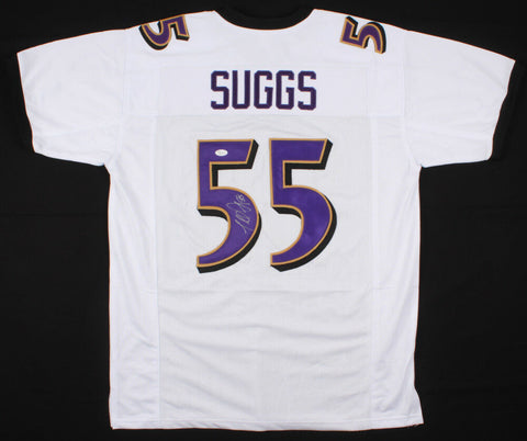 Terrell Suggs Signed Ravens Jersey (JSA COA) Baltimore's 7xPro Bowl Linebacker