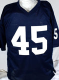 Rudy Ruettiger Signed Blue College Style Jersey w/Play Like a Champ- BAW Holo