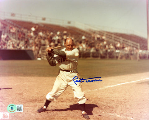 Giants Leo Durocher Authentic Signed 8x10 Photo Autographed BAS #BD71894
