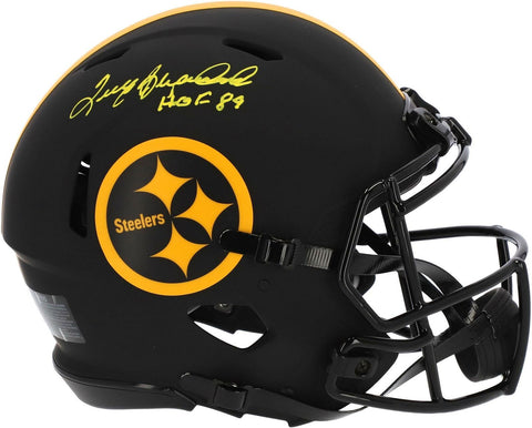 Terry Bradshaw Pittsburgh Steelers Signed Eclipse Authentic Helmet & HOF 89 Insc